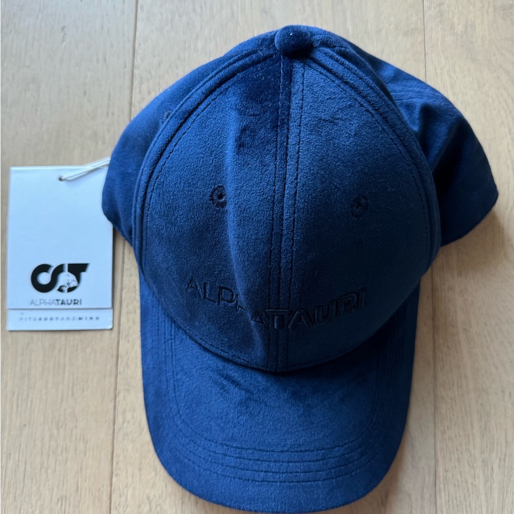 RARE Alpha Tauri Velvet Strapback Hat *NWT*